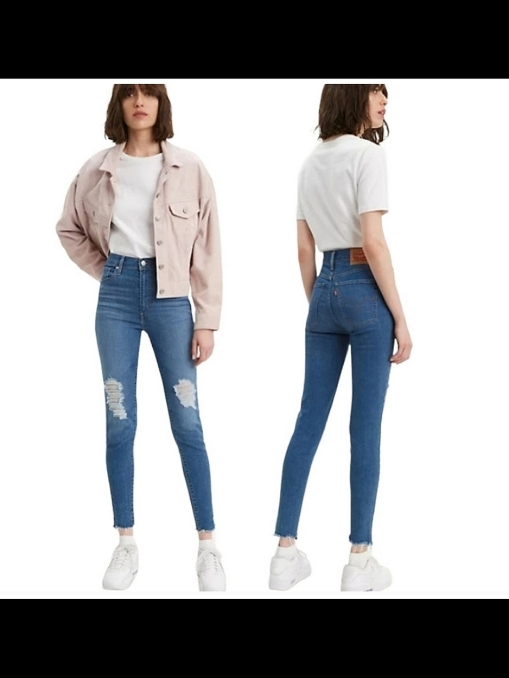 Levi's Mile High Super Skinny Jeans Sz 29